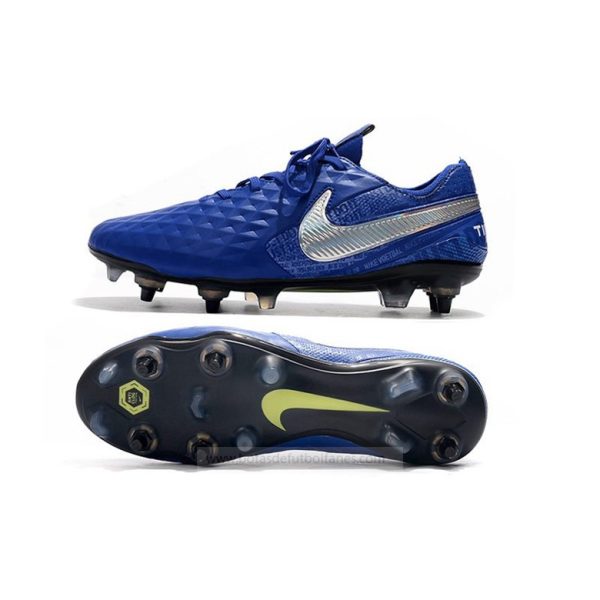 Nike Tiempo Legend VIII Elite SG PRO AC Azul Plata